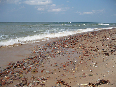 Užavas piekraste fotogrāfijās