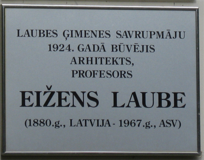 laube Eižens Laube. Fotogrāfija