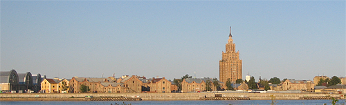 Rīga, Zinātņu akadēmija, foto