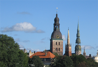 Riga, torņi