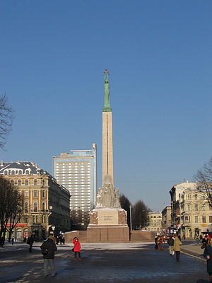Rīga, Brīvības piemineklis