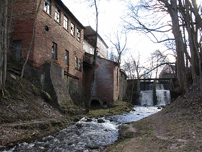 Kuldīga, Alekšupīte pavasarī