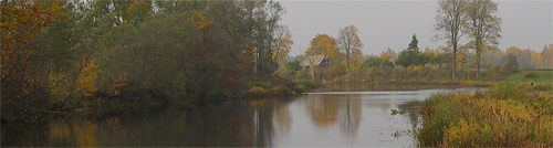 Latvijas upes foto. Dienvidsuēja pie Ērberģes