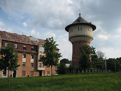 Pārdaugava. Āgenskalna ūdenstornis
