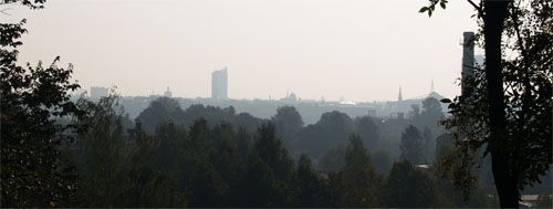 Rīgas panorāma no Dzegužkalna