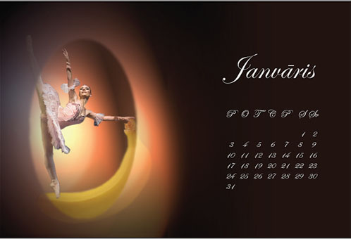 Kalendārs 2011. gadam. Augļu fejas