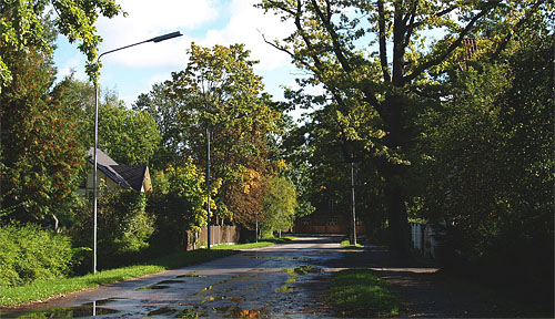 Rudenīga ieliņa Majoros, Jūrmala, Latvija